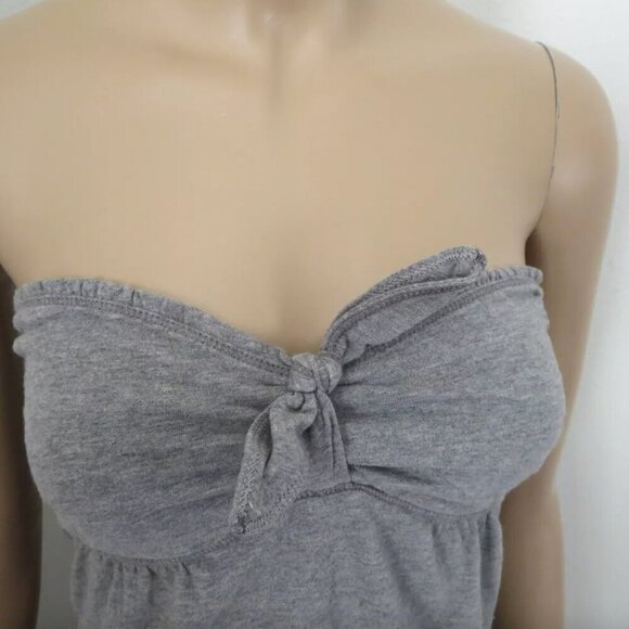 NWT Hollister Womens Strapless Romper Jumper Size Small Gray - Picture 4 of 6